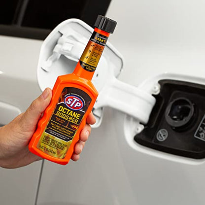 STP Octane Booster, Bottled Fuel System Cleaner Restores Lost Power and Acceleration, 5.25 Oz, (Pack of 2) - size: 5.25 Fl Oz (Pack of 2)