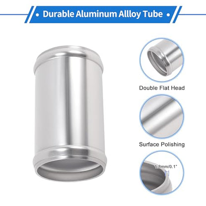 2.25" OD 0° 6063 Aluminum Alloy Tube Intercooler Pipe 4" Length - size: 2.25"OD 4"Length