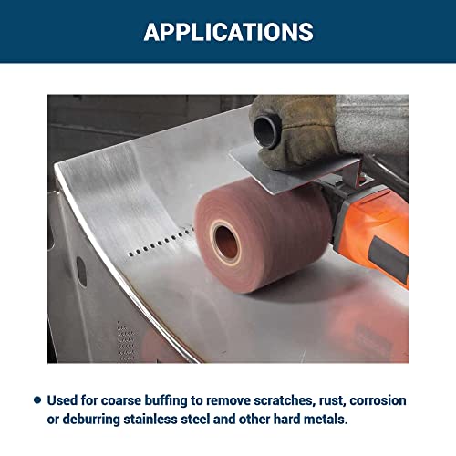 Benchmark Abrasives Buffing Compound for Polishing Removing Scratches Edge Finishing Cleaning for Non-Ferrous Metals Plastics Synthetic Materials, 1 Pound Bar (Blue Plastic) - style: Blue Plastic