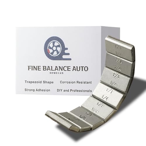 1/4oz, 7gr, Gray, Adhesive Stick On Wheel Weights, Easy Peel, Low Profile, Cars, SUVs, Motorcycles, RC Cars, Crafts, 60 Oz/Box, 30 Strip, Korean Made, - color: 7g, 30 strips, gray