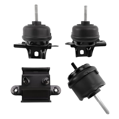 4PCS Engine Motor and Transmission Mount Kit Compatible with 2000 2001 2002 2003 2004 2005 Lesabre 3.8L & Park Avenue 3.8L & Pontiac Bonneville 3.8L OE:A2895 A2896 A2897 A2898