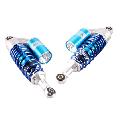 280mm Rear Shock Absorber Suspension Motorcycle ATV Quad 7mm Spring - color: Blue Blue