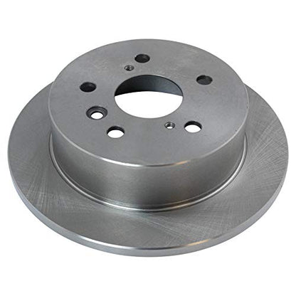 TRQ Rear Ceramic Brake Pad and Rotor Set - style: BKA10921