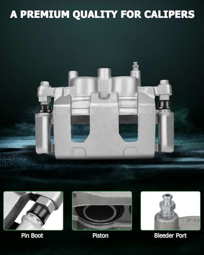 SCITOO 1PC 18B4988 Front Driver Side Disc Brake Caliper With Bracket - size: Front Driver[18B4988]
