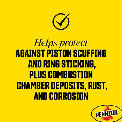 Pennzoil Marine Premium Plus 2-Cycle Synthetic Blend Engine Oil, 1 Gallon - size: 1 Gallon, style: New Packaging