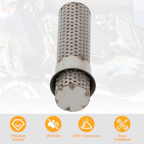 Universal Motorcycle DB Killer 51mm 2 Inch Exhaust Baffle - size: Style E