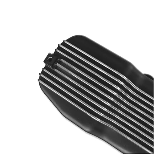 Finned Black Oil Pan for Chevy SBC 305 5.0L 350 5.7L 1986-2002 - color: Black, size: 1986-2002 SBC