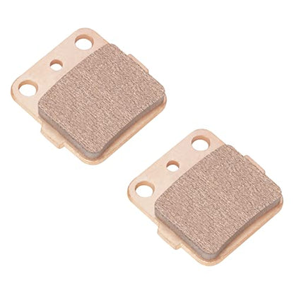 Front Rear Sintered Brake Pads for Harley Davidson Dyna Sportster - color: Sintered-golden