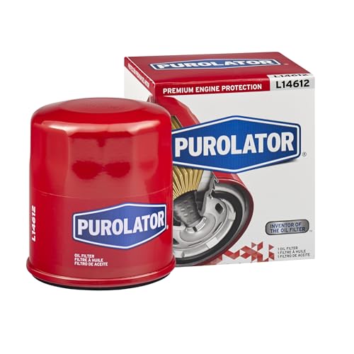 Purolator L14612 Premium Engine Protection Spin On Oil Filter Compatible With Nissan Altima, Rogue, Sentra, Murano, Versa, Maxima, Mazda 3, CX-5, CX-9, CX-30, 6, INFINITI QX60 and Q50 - size: Pack of 1, style: Purolator