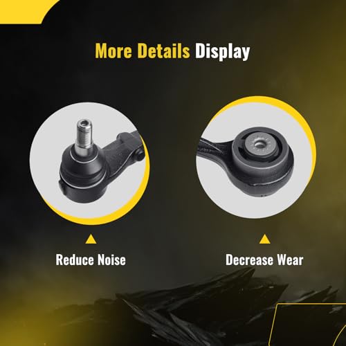 TUCAREST 2Pcs K622224 K622225 (For RWD) Front Lower Forward Control Arm and Ball Joint Assembly Compatible With 2011-2019 Ch-rysler 300 /Do-dge Challenger Charger (w/3.6L And 5.7L) Suspension