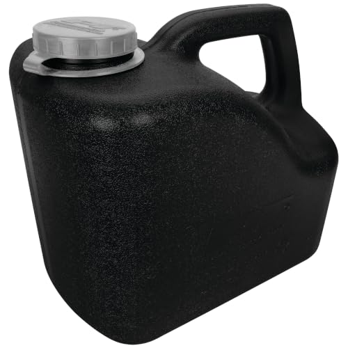 Performance Tool W4067 12-Quart Used Oil Transport Jug, Black