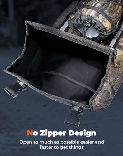 KEMIMOTO ATV Fender Bag Water-resistance Bags With Drink Holder Camo - color: Camo