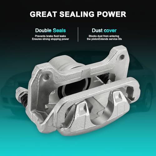 AULINK 45019S2A003 Front Left Disc Brake Caliper w/Bracket For Acura Honda