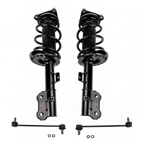 TRQ Front Suspension Kit Complete Strut & Coil Spring Assembly Sway Bar - style: SCA28767