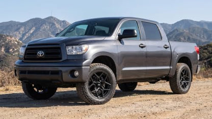 RockTrix RT105 20x9 Off-Road Wheels compatible with Toyota Tundra 2007-2021, Matte Black 5x150 Rims +12mm Offset for 33-35 Inch Tire Clearance, Fits Sequoia, Land Cruiser, And Fits Lexus LX570 - color: Matte Black, size: 20x9 +12mm offset