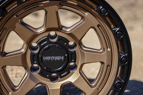 MAYHEM RIDGELINE 8306 SATIN BRONZE 17X8.5 6-135 -6MM 87.1MM