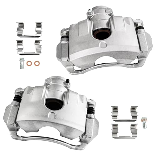 cciyu Front Left & Right Disc Brake Calipers Assembly 18B5068 18B5069 - size: Front[18B5068+18B5069]