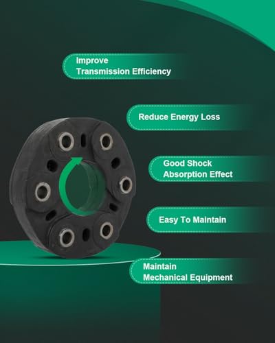 SCITOO 2104110215 Drive Shaft Coupler Flex Joint Propshaft Coupling - size: Outer Diameter: 148.5 mm, 2114100215