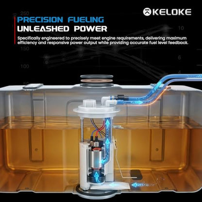 KELOKE Electric Fuel Pump Assembly Compatible with Ford - color: E2541M