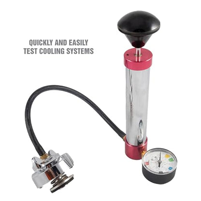OEMTOOLS 27069 Cooling System Pressure Test Pump for Most Cooling Systems