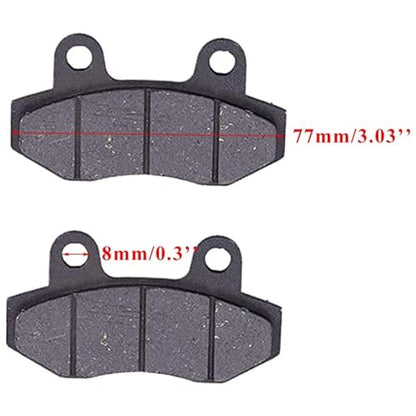 PRO BAT 15mm Hydraulic Rear Disc Brake Caliper System w/Brake Pad Kit - color: Golden, size: 15mm