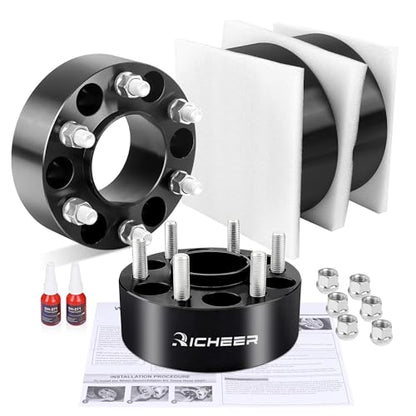 Richeer 2 inch 6x4.5 Hub Centric Wheel Spacers for 2005-2023 Frontier - size: Thickness: 2 inch