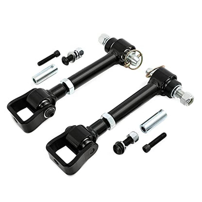 Front Adjustable Quicker Disconnect Sway bar links Compatible With Cherokee XJ 1984-2001 2-3.5" Lift