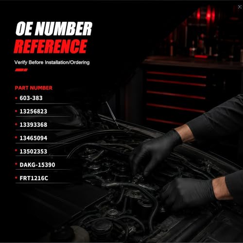 603-383 Coolant Reservoir Tank for Chevrolet Cruze 2011-2016 1.4L - size: 603-383