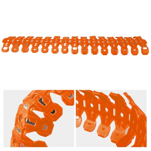 NICECNC Silicone Pipe Heat Guard, Lightweight & Vibration Reducing, Orange - color: Orange