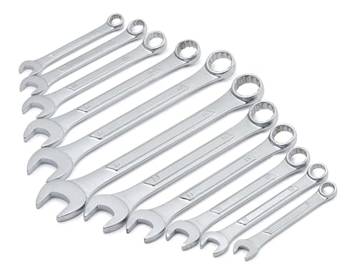 Titan 17328 11-Piece Metric Raised Panel Combination Wrench Set - size: (Pack of 1)