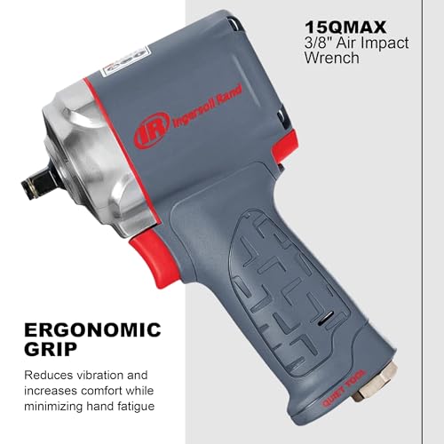 Ingersoll Rand 15QMAX 3/8" Drive Air Impact Wrench - style: 15QMAX - 3/8" Ultra-Compact Impact Wrench with Quiet Technology