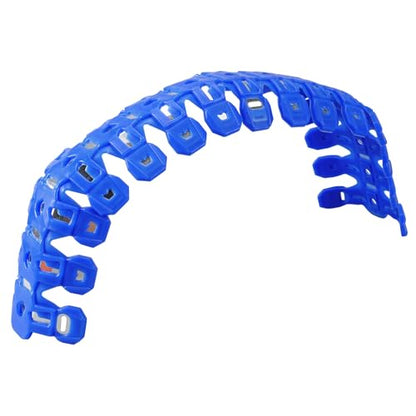 NICECNC Pipe Heat Shield Cover Guard Protector Motorcycle Blue - color: Blue