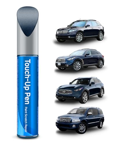 BW9 Dark Blue Pearl Touch Up Paint Compatible with Infiniti Exact Match Touch Up Paint Car Scratch Repair - color: Dark Blue Pearl(BW9) compatible with FX35/FX45/FX50/G20/I30/I35/QX4/QX56