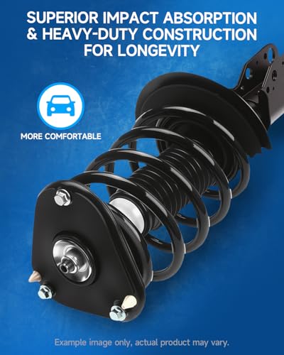 37240 Suspension Kit Rear Complete Strut & Coil Spring Assembly - size: for Toyota Sequoia 2001 - 2007, style: Rear