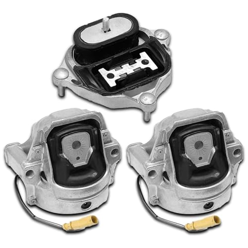 Front & Rear Engine Mount Kit Motor Mount - size: For Audi A5 Quattro / A4