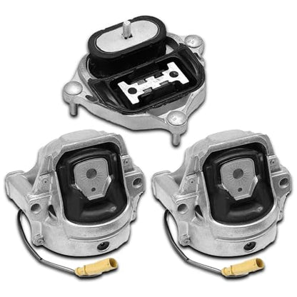 Front & Rear Engine Mount Kit Motor Mount - size: For Audi A5 Quattro / A4
