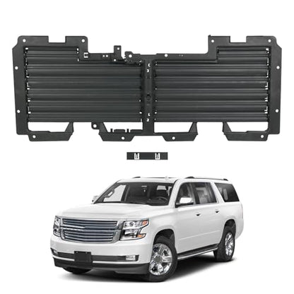 Active Grille Shutter Compatible with 2015-2020 Chevrolet Suburban Tahoe - size: w/o Motor