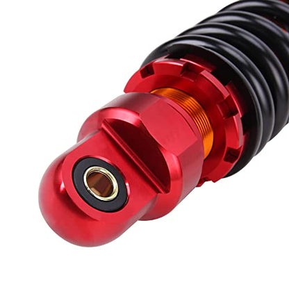 OUMURS 285mm 11.2" Universal Motorcycle Rear Shock Absorber Suspension Adjustable 980lbs Spring Fit for Dirt Bike Pit Dirt Bike Fit for Honda Yamaha Apollo Stomp WPB Bucci Orion M2R - size: 285mm