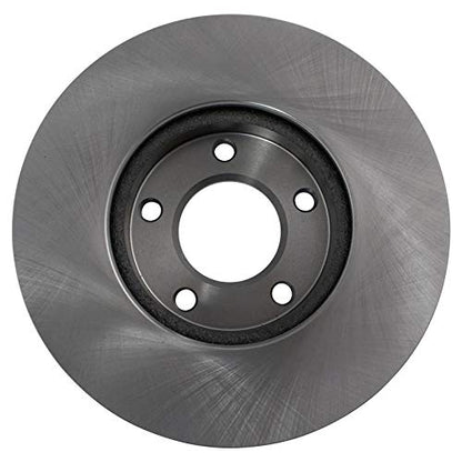 TRQ Front and Rear Brake Pad and Rotor Set Ceramic Vented Solid Rotors - style: BKA11264