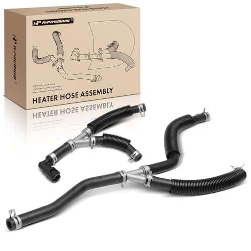 A-Premium Supply and Return HVAC Heater Hose Assembly