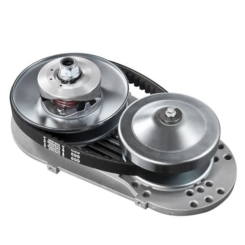 VEVOR Torque Converter 30 Series Mini Bike Go Kart Clutch 212CC 10T #40 41 Chain and 12T #35 Replacement Set TAV2 30-75 218353A Manco CVT Clutch Small Engine Drive Belt - size: 3/4" 10T #40/41 and 12T #
