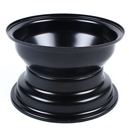 CNCEST 7" ATV Wheel Rim 3 Lug For 125CC 16x8-7 Tire ATV Quad Go Kart Taotao Coolster, 3 Holes 3.1" Hole Distance Tire Rim Parts Wheel Rim Tire, Black