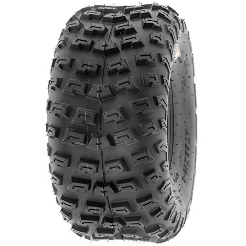 [Set of 2] SunF 22x10-8 22x10x8 ATV UTV A/T Knobby Race Replacement 6 PR Tubeless Tire A030