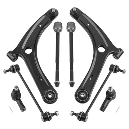 maXpeedingrods 8Pc Front Lower Control Arms for Mitsubishi Lancer 2008-2017