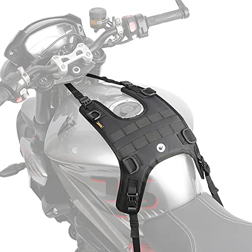 Rhinowalk Motorcycle Tank Bag/Bumper Bag Universal Saddle Bag Mounting Base - size: Fuel Tank Mounting Base