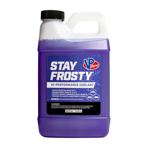 VP Racing Fuels 2087 Stay Frosty Hi-Performance Coolant, 64 Ounces (2 Pack) - color: Hi-Performance, size: 64 Ounces