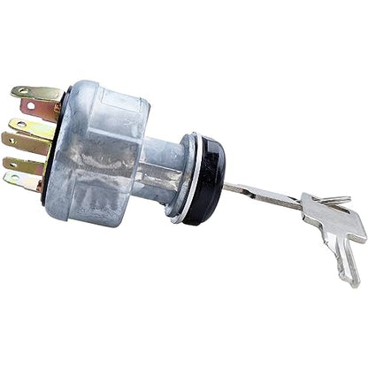 XYZIL Ignition Switch w/Key 31-280 4 Position 7 Pin Compatible with Bobcat Tractor 31-280-31-280