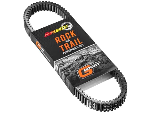 SuperATV Rock and Trail Drive Belt Compatible with 2009-2014 Polaris RZR 800 S / 800 4, Replaces OEM Part 3211162/3211133 / 3211106/3211161 / 3211130, Smooth Engagement, Extended Lifespan