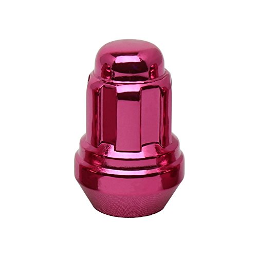 White Knight 40700SPKT Pink Wheel Lock, 4 Pack - color: Pink, size: 12mm X 1.50 Thread