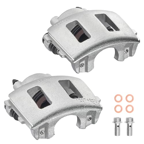 Front Brake Caliper Assembly for Jeep Cherokee 1990-2000 2.5L 4.0L - size: Front[18-4339 & 18-4340]